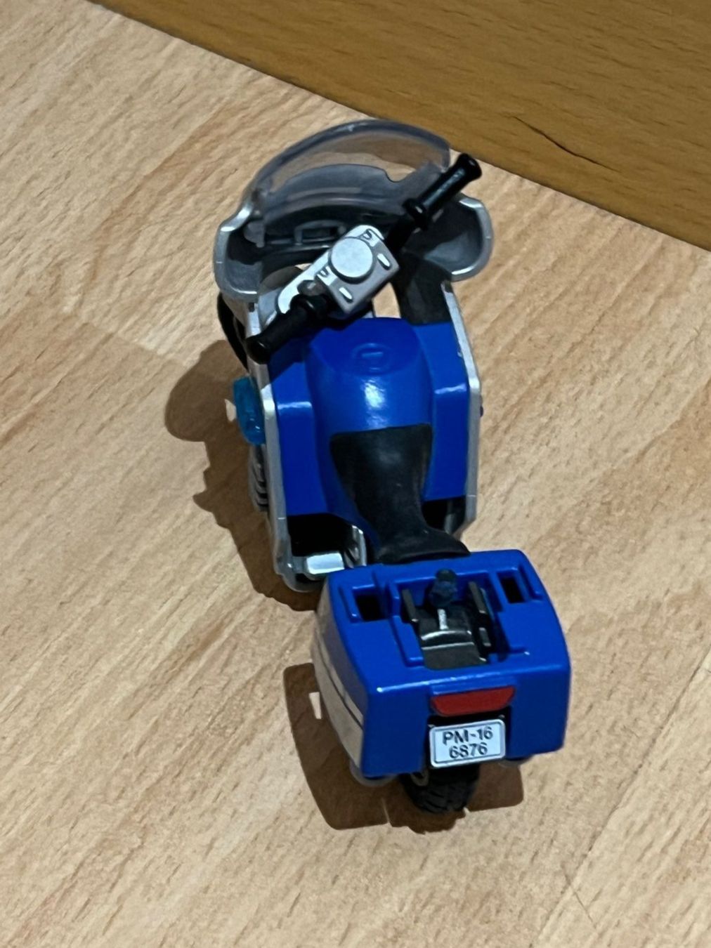 Playmobil Giocattoli: Playmobil Polizei Motorrad Töff blau – Usato da Geroldswil venduto da Fisher01 2