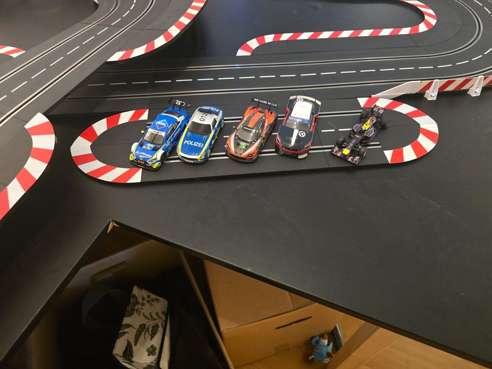 Carrera Bahn Tisch Bauen