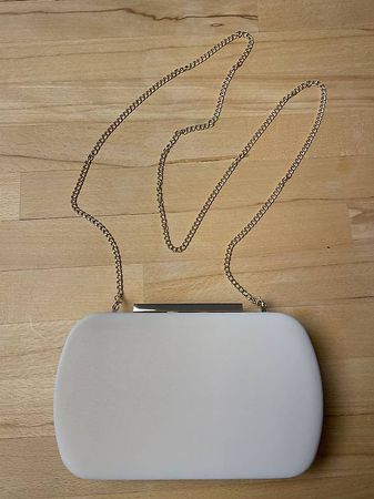 PARFOIS Clutch / Tasche /sac à main ecru