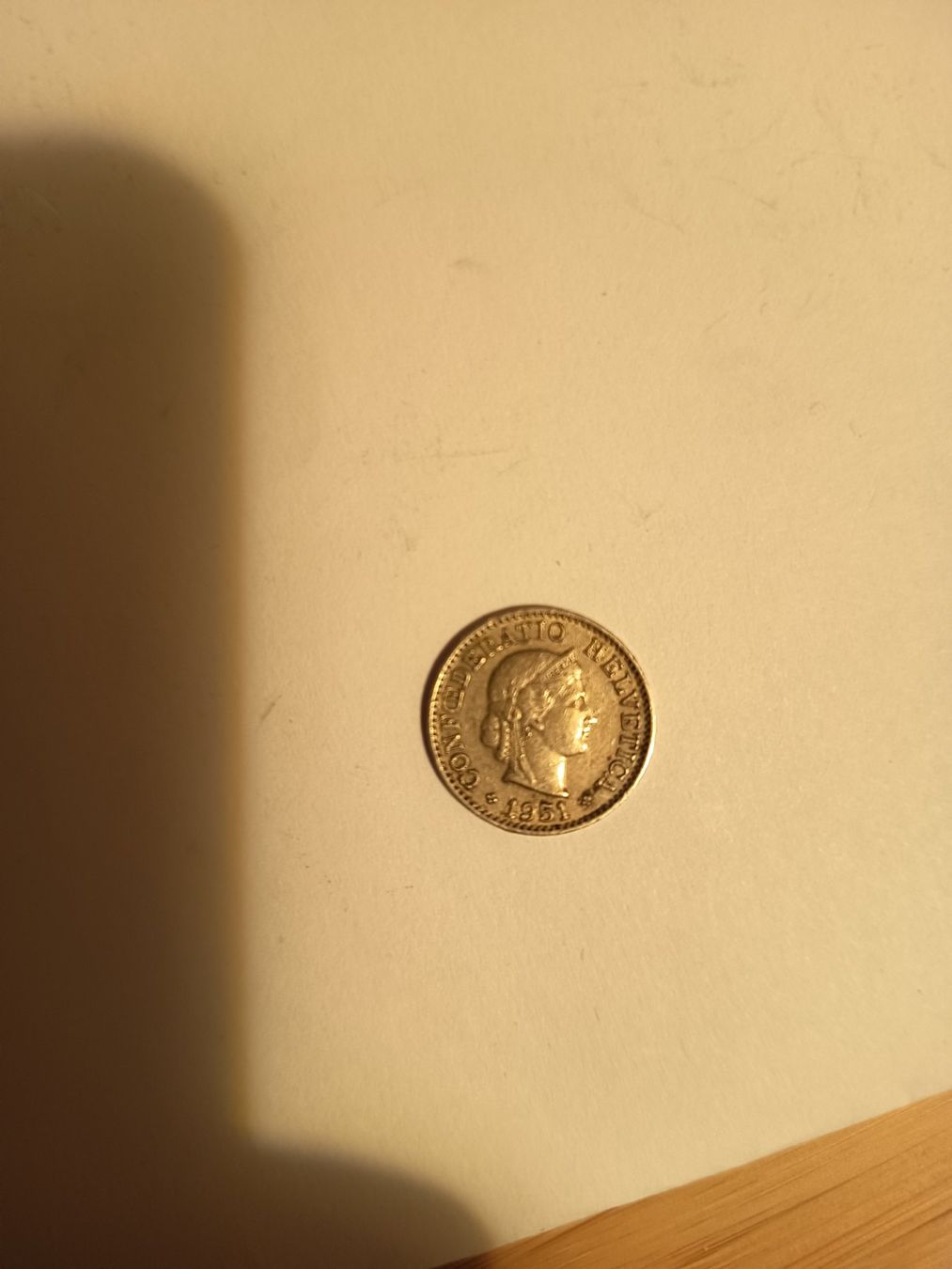Alle Münzen: 5 rappen Rp.1951    nr 155 – Gebraucht aus Wattwil von LuckyLegoandCoins 1