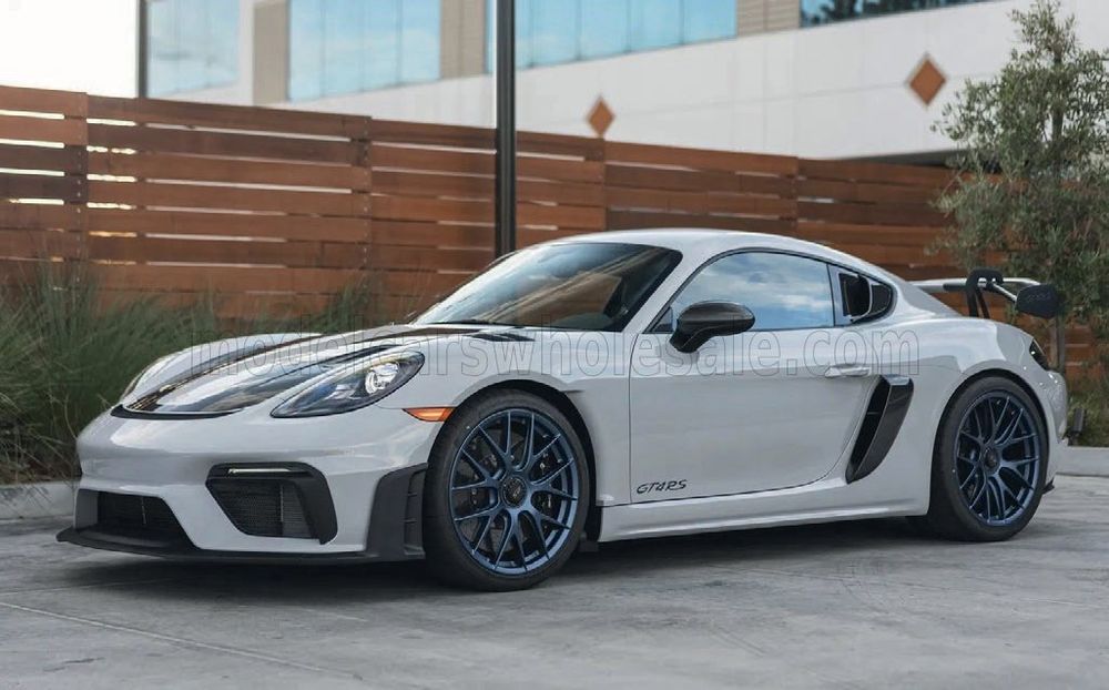 PORSCHE 718 CAYMAN GT4 RS WEISSACH 2023 WHITE BL 1/18 NEU (Neu und ...