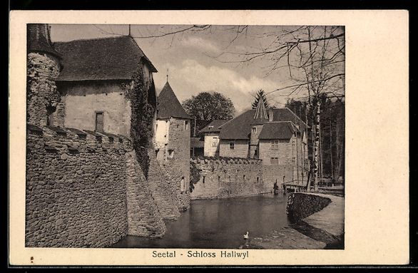 Ansichtskarten: AK Seengen, Schloss Hallwyl – Gebraucht aus Berlin von bartko-reher