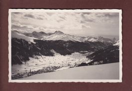 DAVOS - Blick von der Schatzalp - 1933