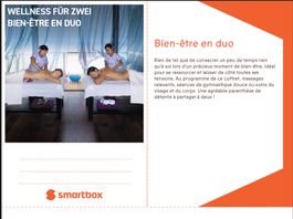 Offre Smartbox bien-être à deux (valeur 189.90)
