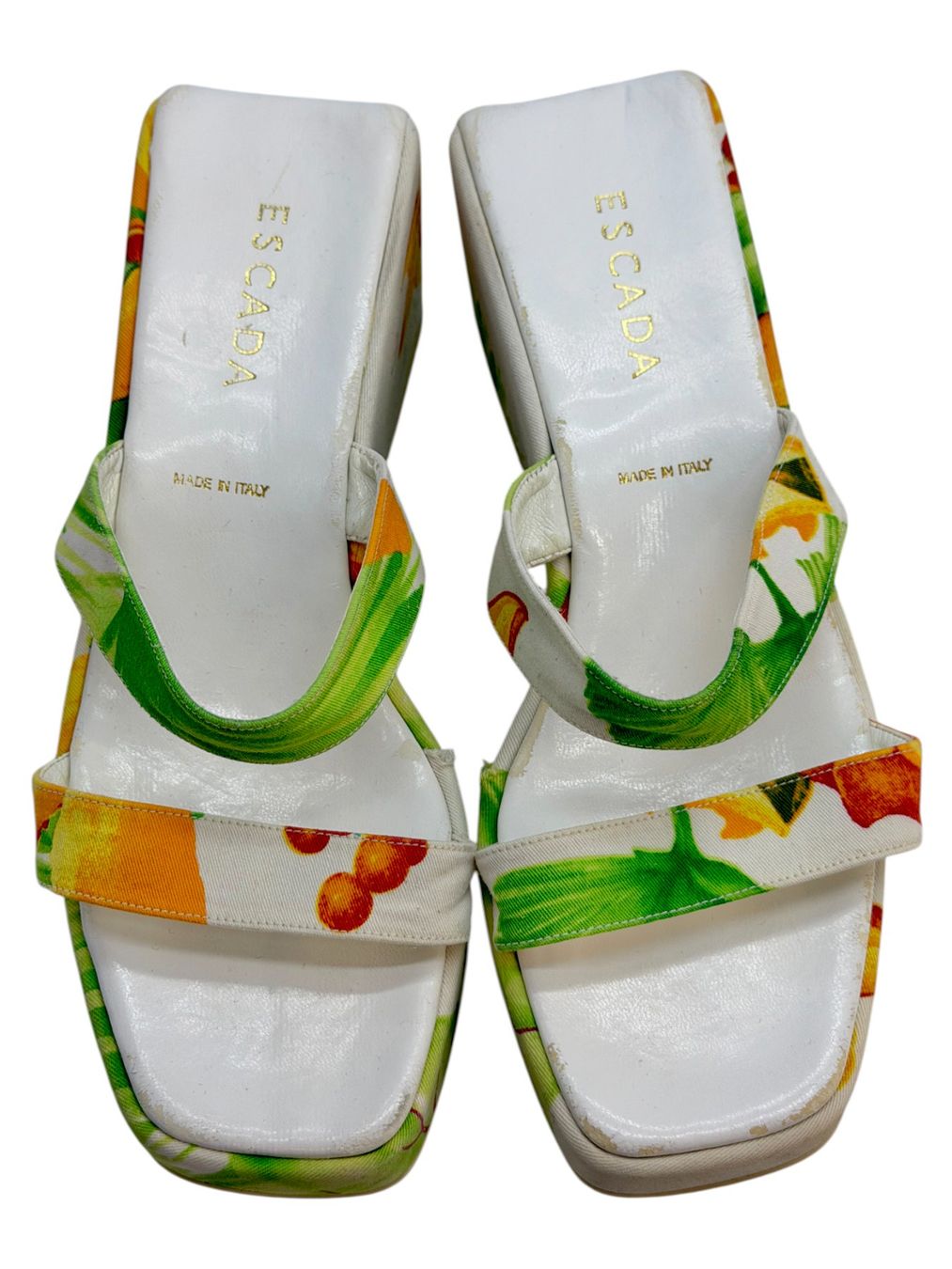Escada Scarpe da donna: Sandales compensées de plage ESCADA. Pointure 36.5 – Usato da Cossonay-Ville venduto da PatineDuTemps 8