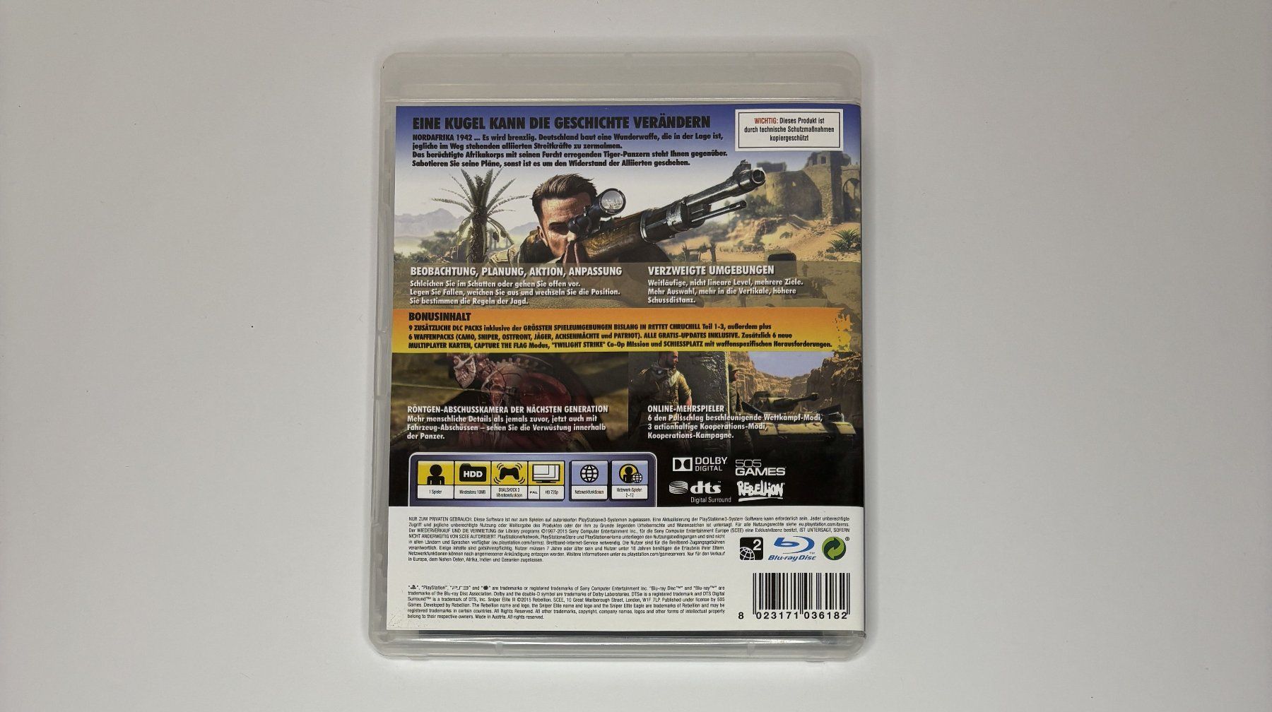 Jeux: PS3 - Sniper Elite 3 – D'occasion à Allschwil par Bullach 2