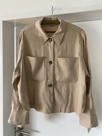 MarcCain Leinenjacke beige Top Zustand