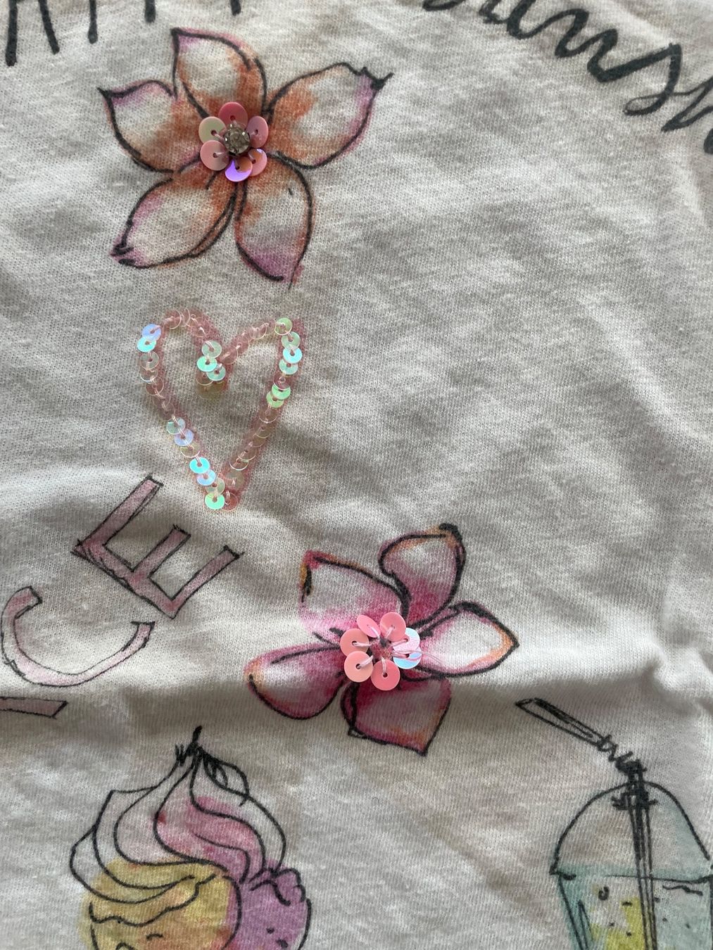 T-shirt: Grace T-Shirt mit Pailletten – Nuovo (secondo la descrizione) da Unteriberg venduto da fae_2gz2 3