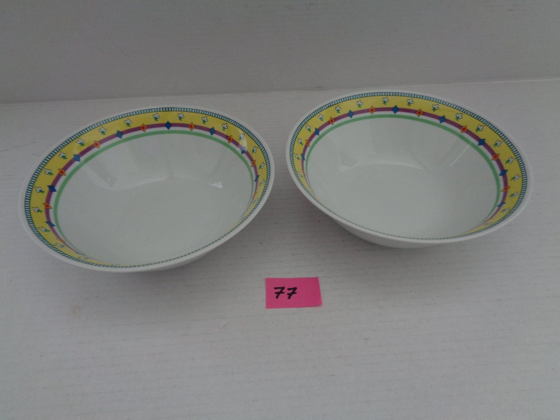 Schalen: 1 Schüssel Botticelli Design – Gebraucht aus Chur von omonia 2