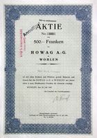 Howag AG Wohlen, Wohlen - 1945