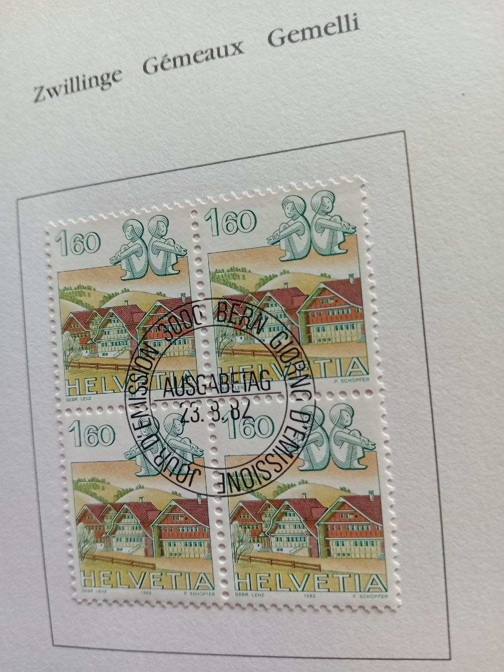 Alle Briefmarken: Briefmarkenbüchlein 1982 – Neu (gemäss Beschreibung) aus Witterswil von hele04 4