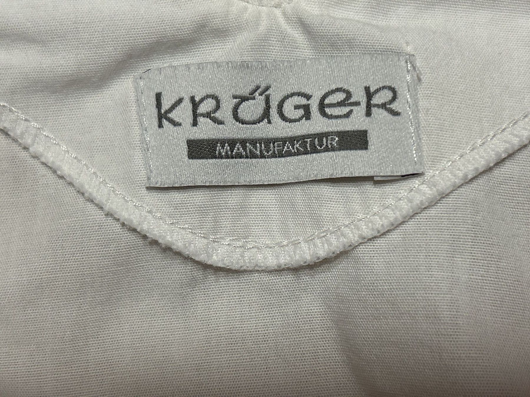 Krüger Camicette: Krüger Manufaktur Dirndlbluse weiss Gr.36 – Usato da Brunnen venduto da Nala2929 6