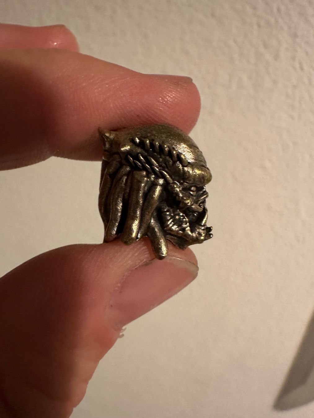 Sculture & Statue: Bronze Mini Predator Kopf Schmuck Not Sideshow – Usato da Schlieren venduto da Moviepropde 1