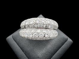 Cartier Brillanten 2.8ct Vintage Ring 18k Grösse 52 *S2558
