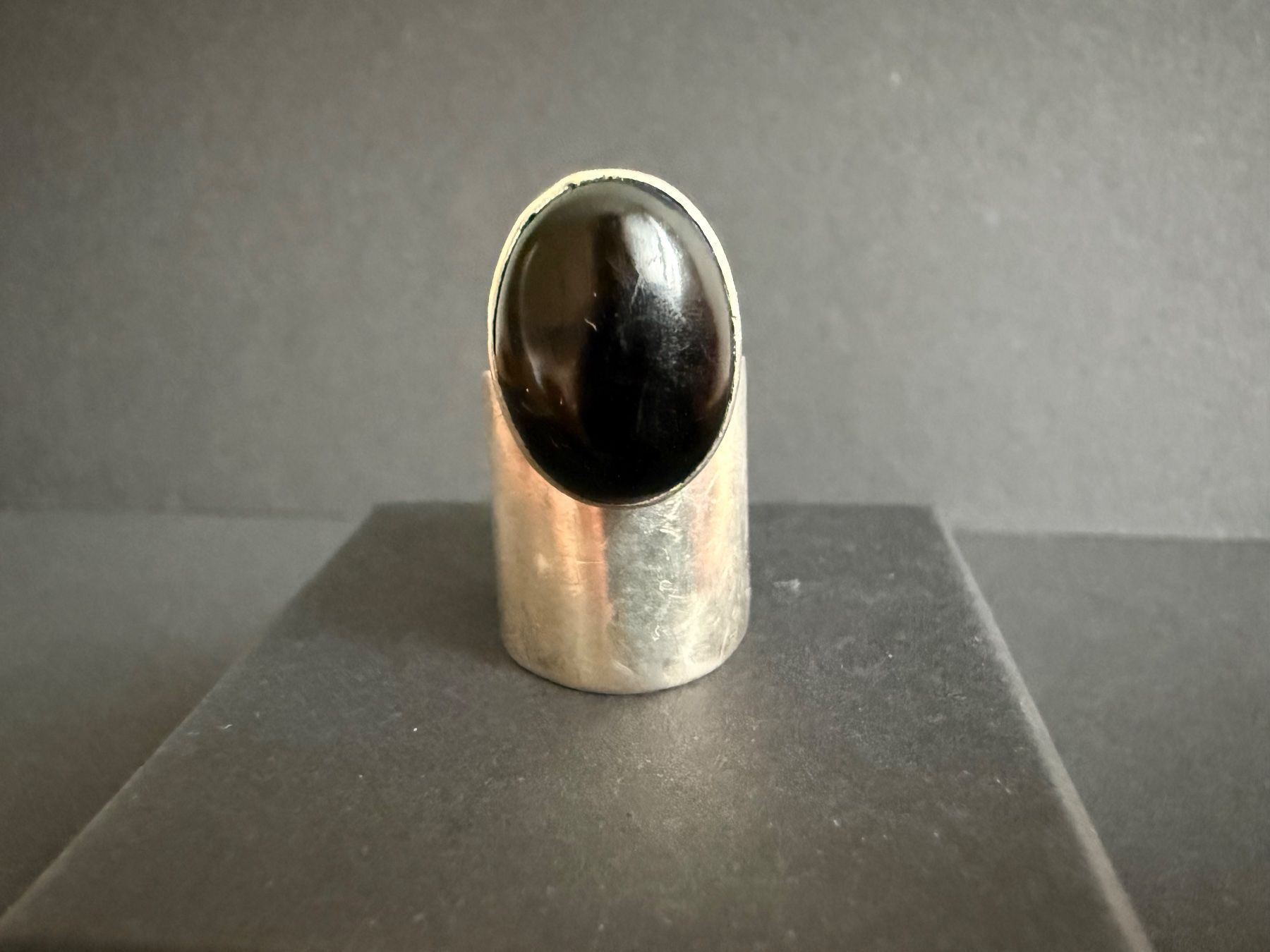 Anelli: Spezieller Silber Ring mit Onyx 800 – Usato da Spiegel b. Bern venduto da Rogger72 1