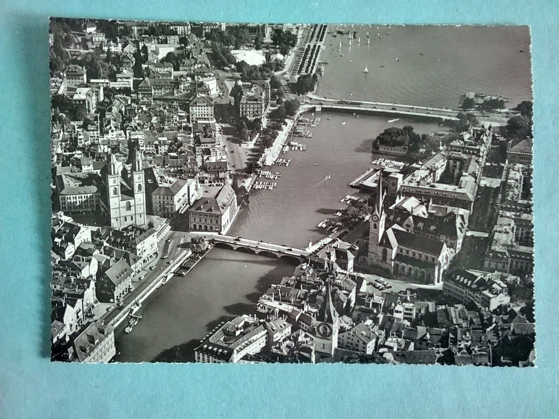 Cartes postales: Zürich mit Limmat – D'occasion à Appenzell par lama19