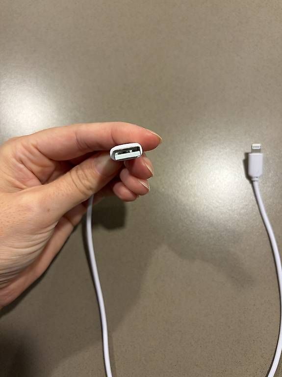Cavi: USB-A-auf-Lightning-Kabel Iphone 52cm – Usato da Meilen venduto da SabrinaK1992 2