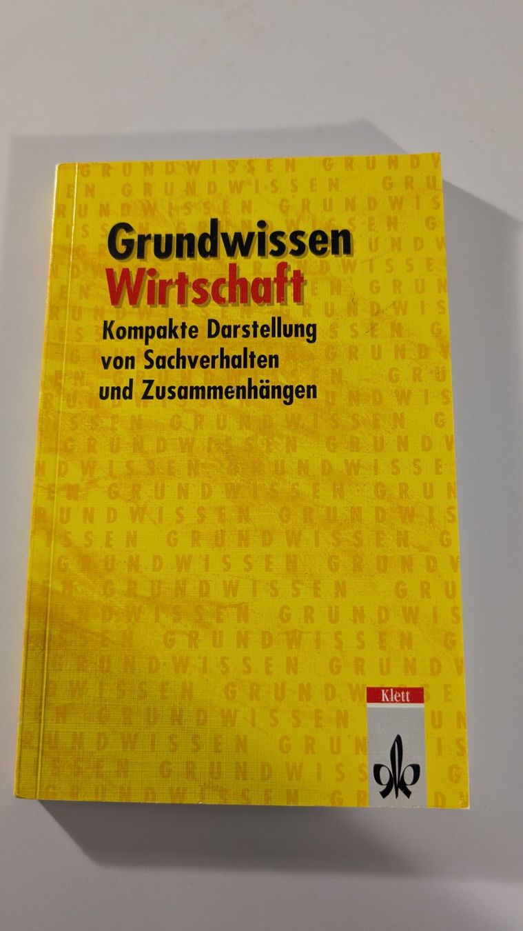 Libri: Grundwissen Wirtschaft – Usato da Baar venduto da Arthur_Fooksayk