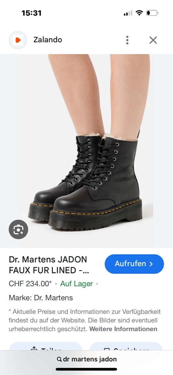 Scarpe da donna: Chaussures Dt Martens Jodon – Usato da Chêne-Bourg venduto da luy_hk5b