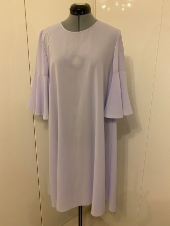 Sommerliches, elegantes, lavendelfarbenes Kleid, Grösse S