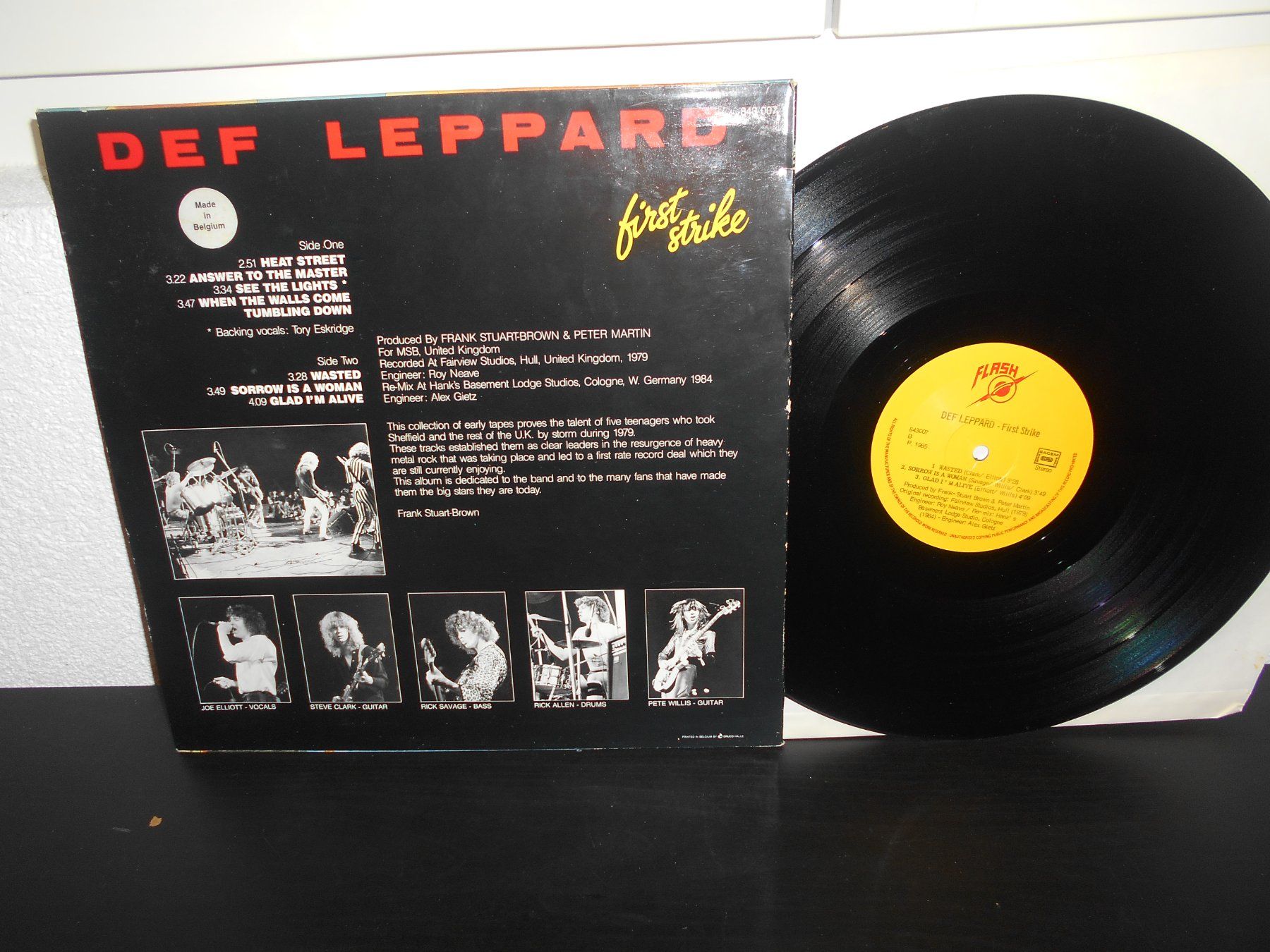 Dischi in vinile: Def Leppard – First Strike / 1985 / RARE – Usato da Aarberg venduto da witchhunter01 1
