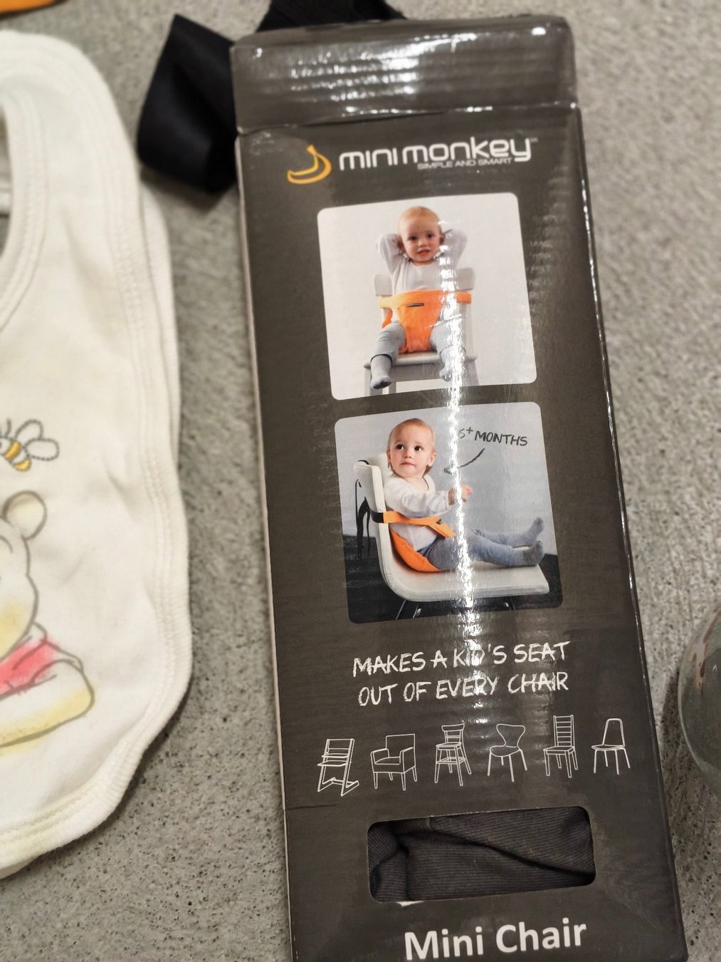 Avent Pasti del neonato: Baby Lätzchen und Flaschenwärmer Philips Avent Mini Monkey – Usato da Bern venduto da san_22kx 1