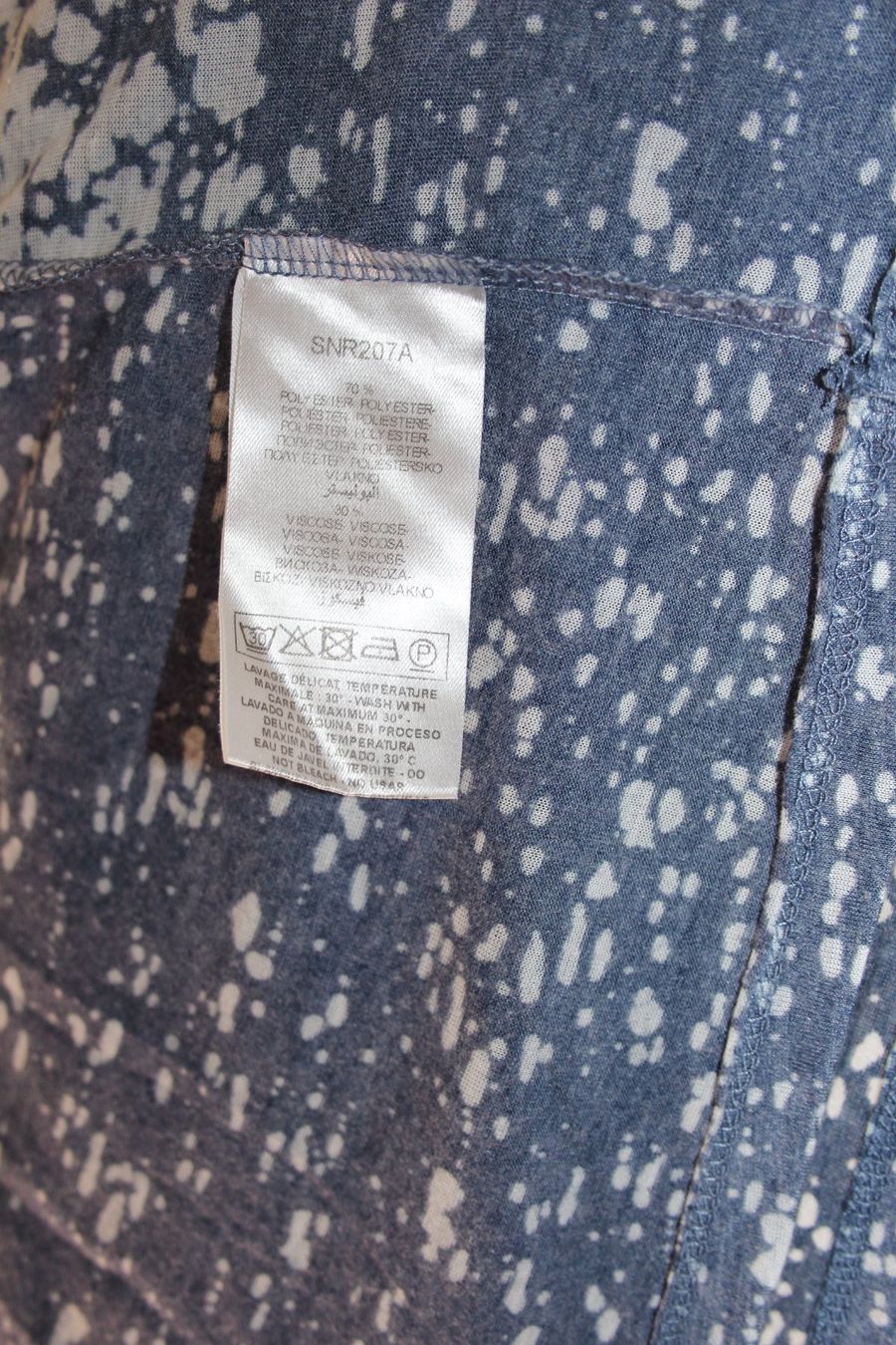 Nafnaf Vestiti: NAF NAF Kleid mit Muster, Gr. S – Usato da Schaffhausen venduto da Fundperle 2