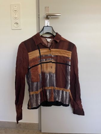 Ashley Brooke Designer Bluse mit Muster