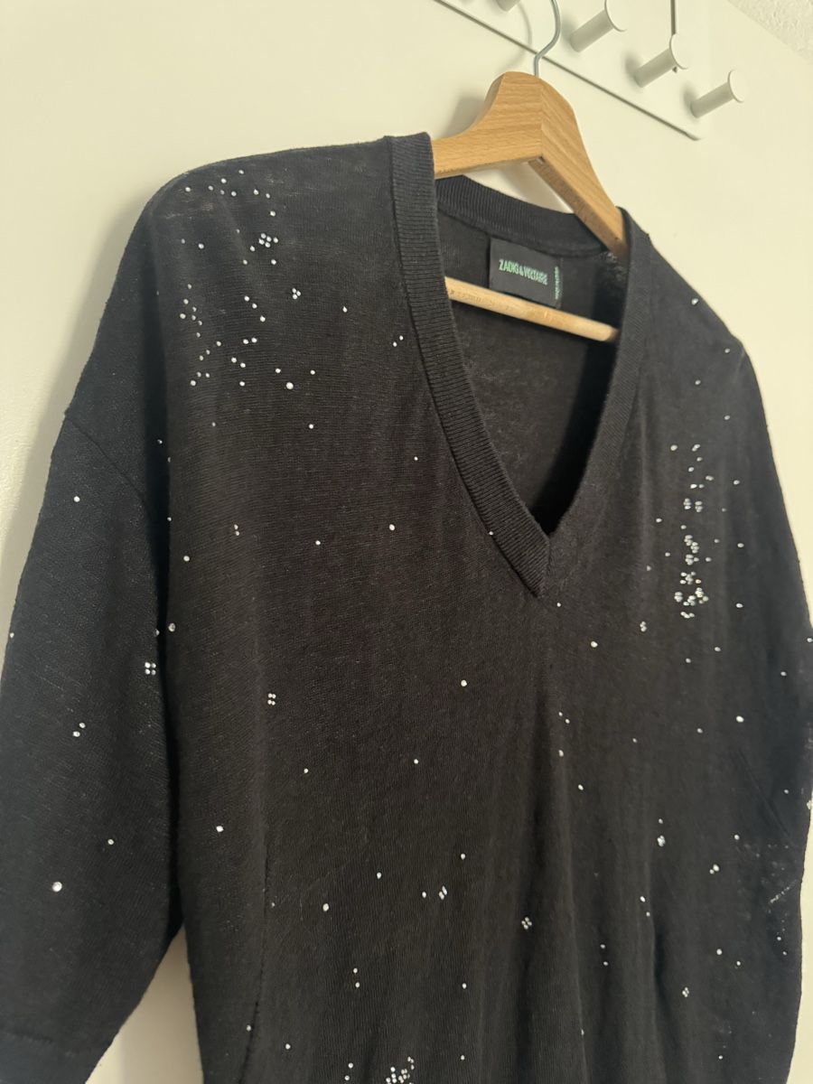 Zadig & Voltaire Tops: Zadig&Voltaire Wully top size M black – D'occasion à Zürich par Linen218 2