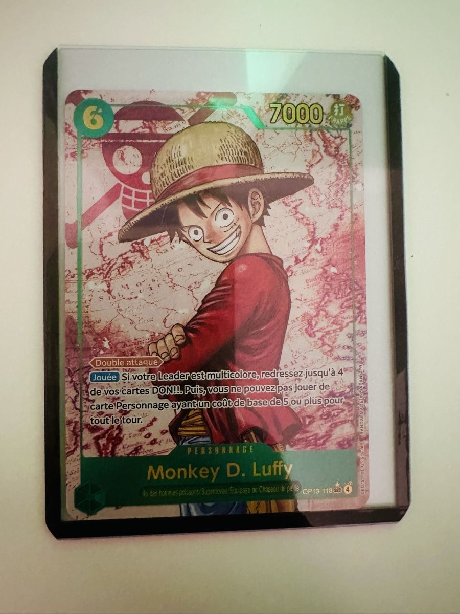 Bandai Carte collezionabili: One piece Card Luffy OP13 fr – Usato da Petit-Lancy venduto da L4NCE 2