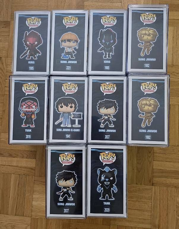 Figurines: Funko pop Solo Leveling.  – D'occasion à Palézieux par Erba24 1