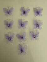 10 Deko Schmetterlinge