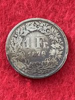 Monnaie Suisse 🇨🇭 1876 1fr 