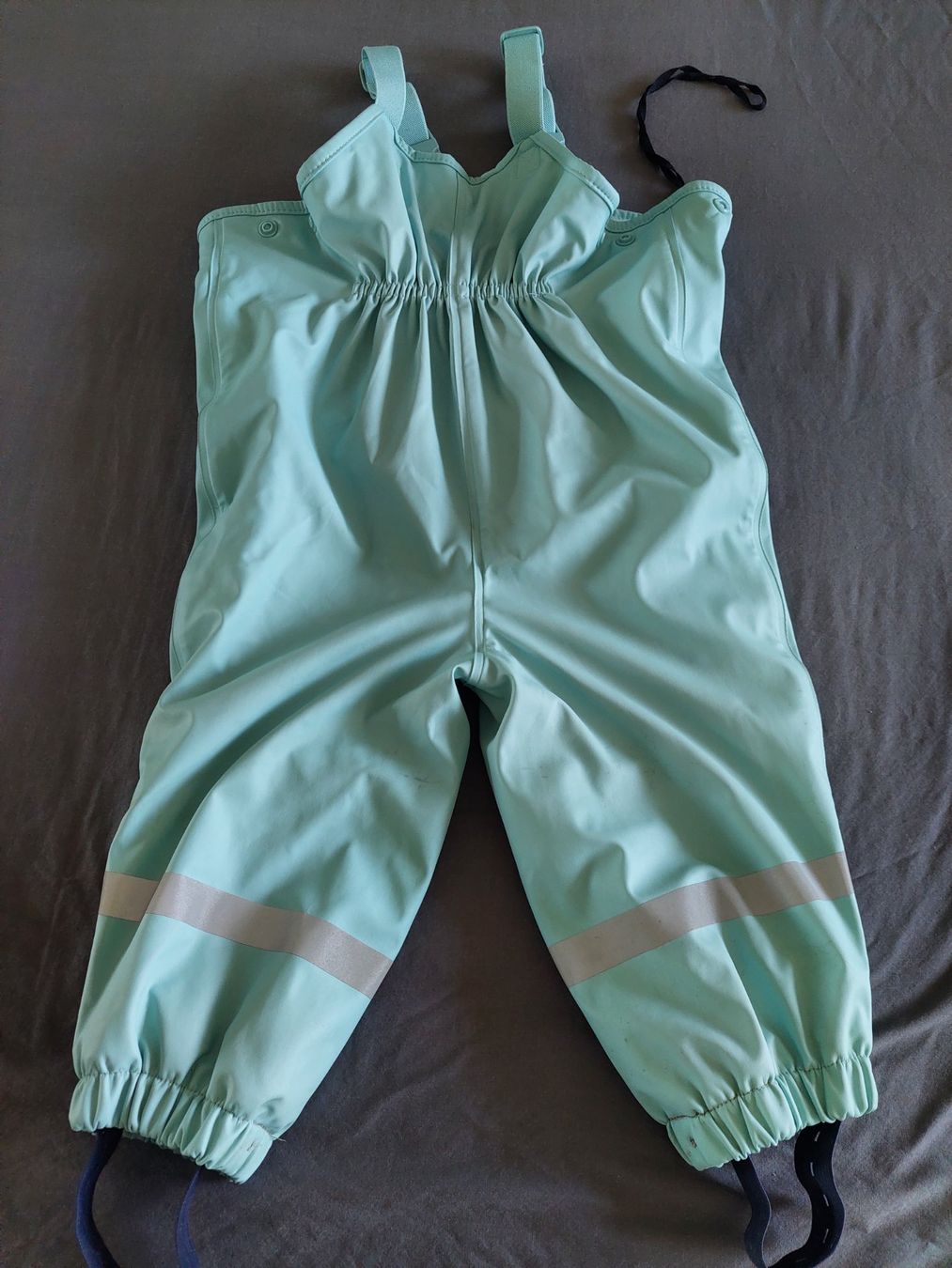 Pantaloni: HELLBLAUE REGENHOSEN GR. 86/92 VON SMILE – Usato da Münchenstein venduto da Strupfi 4
