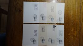 8 verschiedene Sonderstempel   55