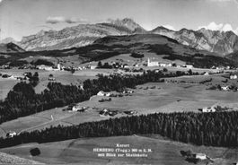 Originale Hemberg-Toggenburg Ansichtskarte, gel. 1961