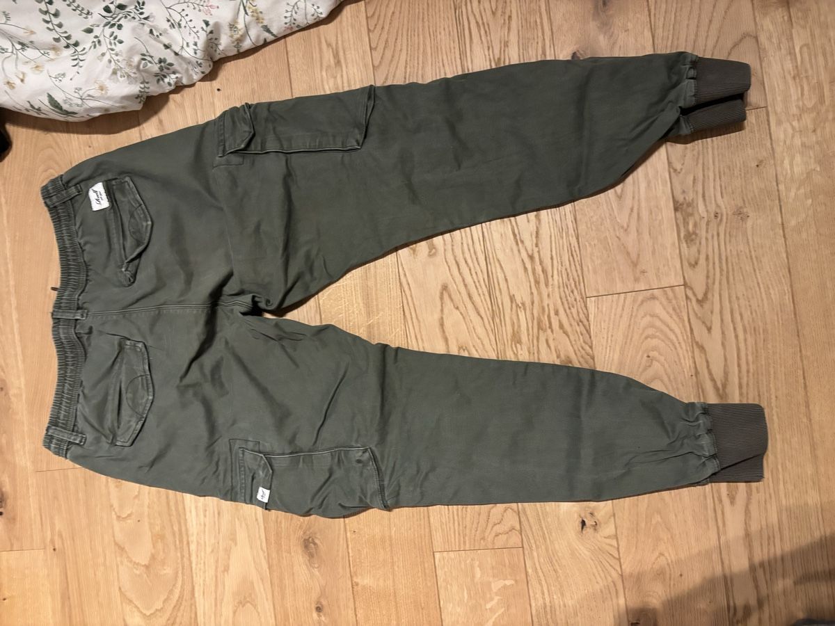 Pantaloni: Reell Reflex Rib Cargo Pants - Olive Green, Size xs – Nuovo (secondo la descrizione) da Lugano venduto da sar_hz5j 1