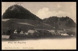 AK Guggisberg, Ortsansicht mit Guggershorn