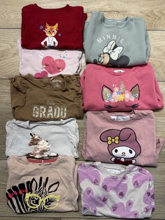 9 dicke und dünne Pullover für Mädchen Größe 92 Zara,… 🎀