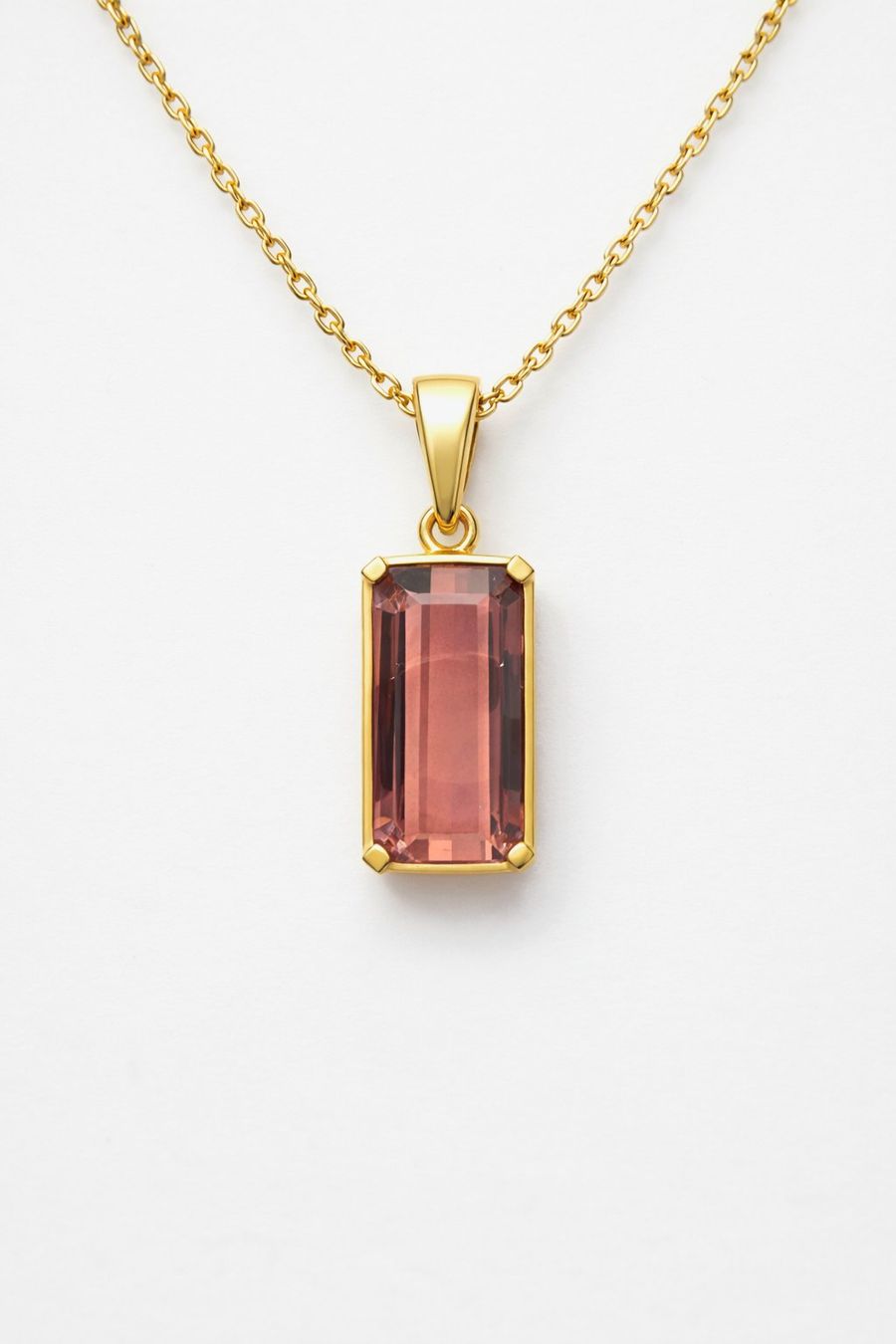 Catenine: Halskette Gelbgold 18k mit Edelstein – Nuovo e nell'imballaggio originale da Sargans venduto da Kiness