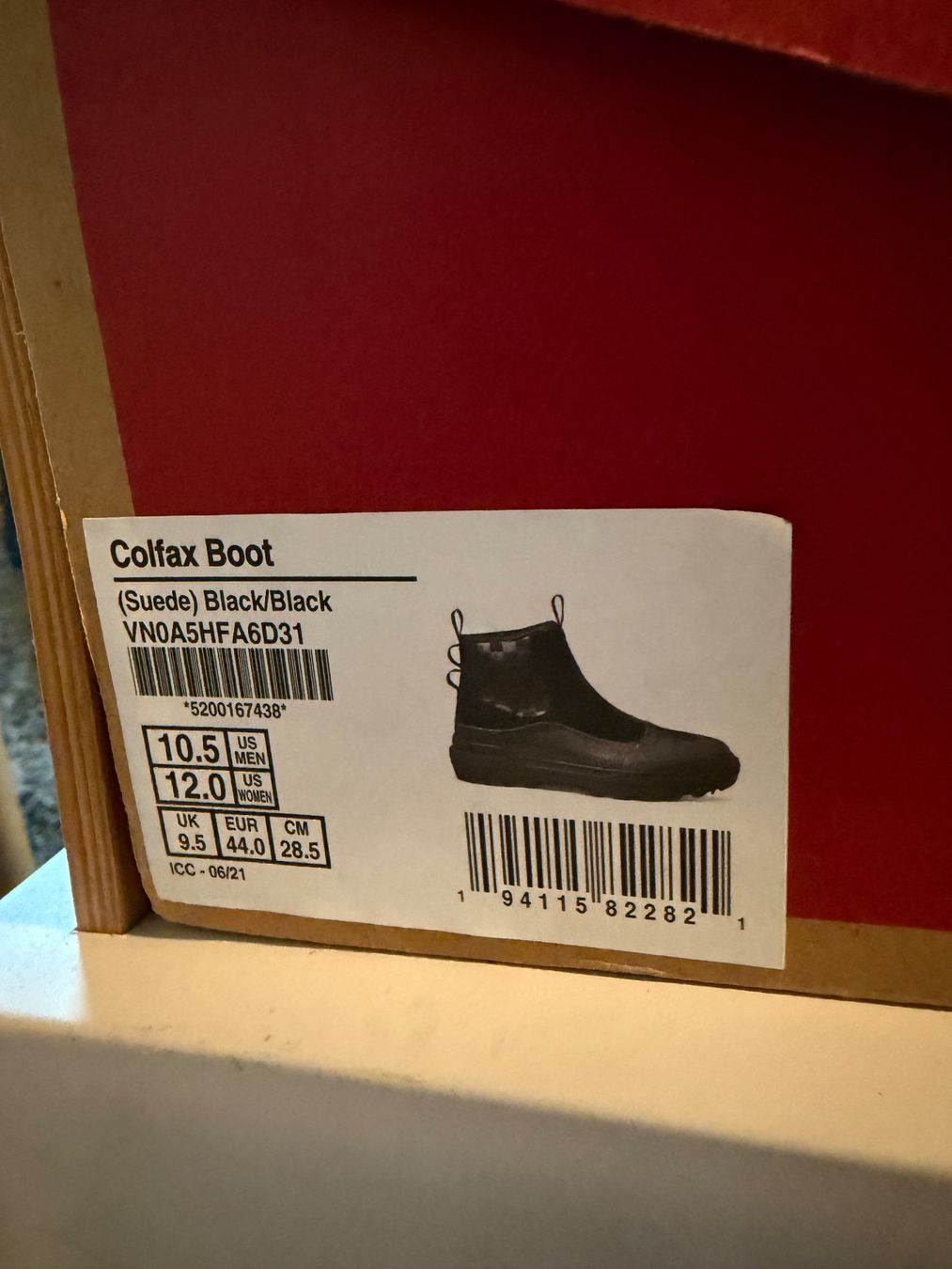 Vans Scarpe da uomo: Vans Boot Black – Nuovo (secondo la descrizione) da Zurich venduto da Alinecnicolet 9