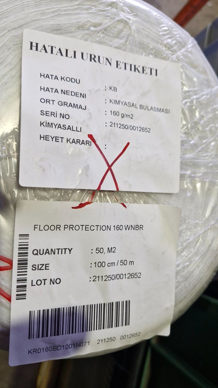 Sonstiges Baustoffe: Schutz und Abdeckvlies/Floorliner 50mx1m – Neu und originalverpackt aus Dorf von Zur-Lingg 1