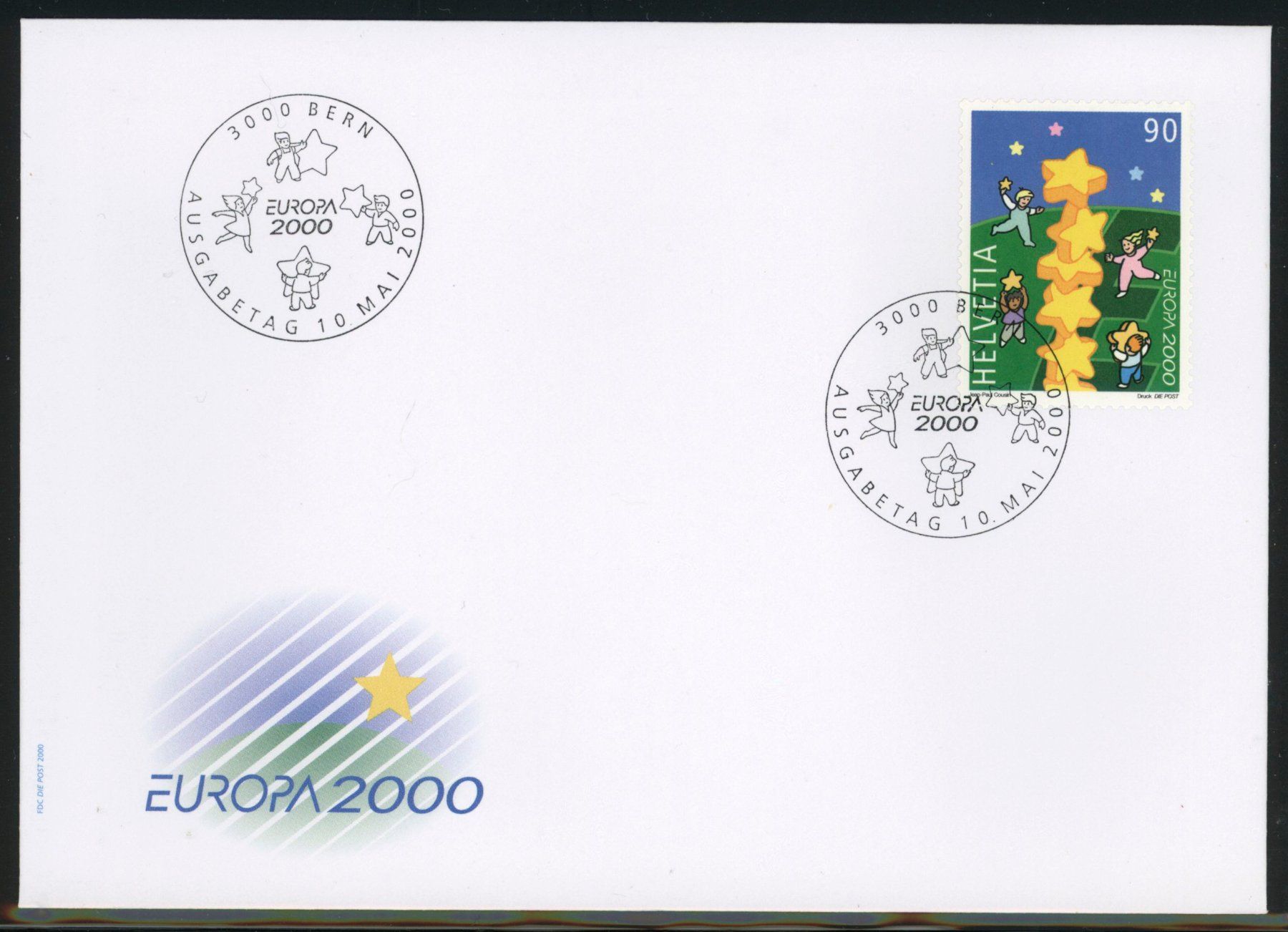 Tutti i francobolli: 2000, FDC, Europa – Usato da Willisau venduto da Vollstempel