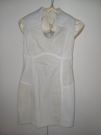 100% weich Lammfell Paris Boutique hochwertiges Kurzes Kleid
