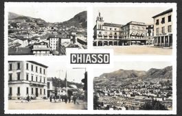Chiasso vier Bilder Zoll Post etc.