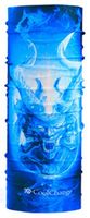 Bandana snood - Blue Diabolo