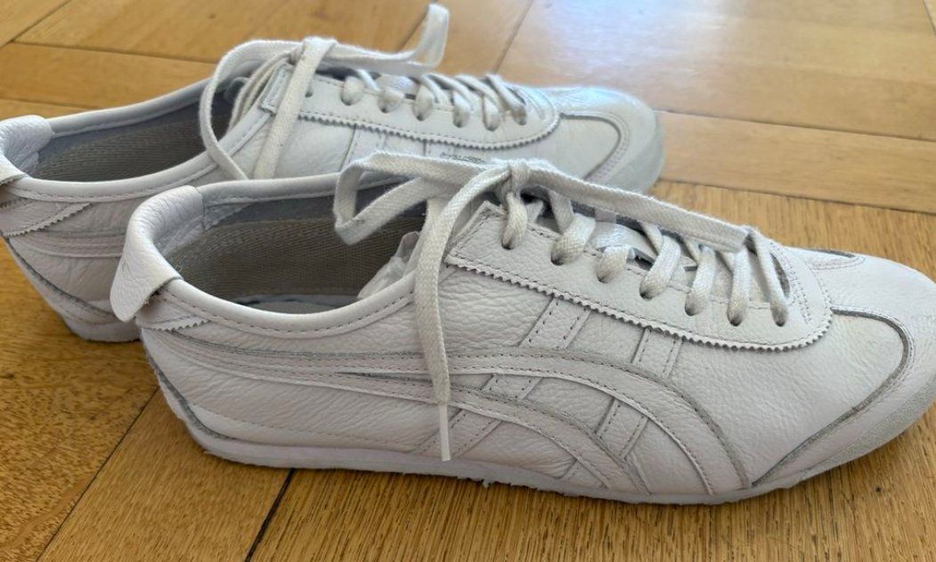 Onitsuka Scarpe da uomo: Onitsuka Tiger Mexico 66 white/white Gr. 42.5 – Usato da Zürich venduto da Yamiyam8 2
