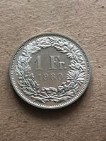 1 Fr. 1980 unz.