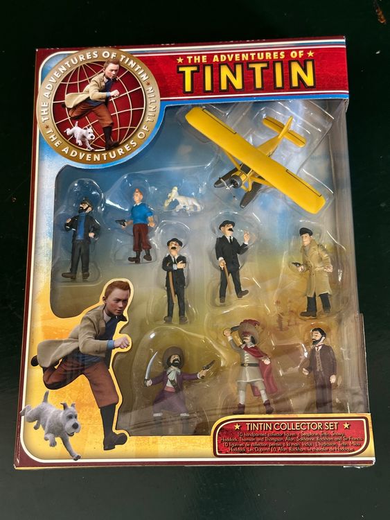 The Adventures of Tintins 6Pcs Mini Figuren Set, Cake Topper Figurines