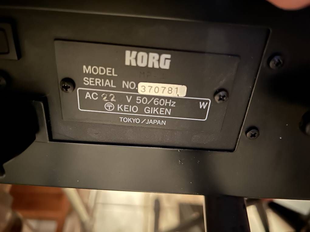 Korg Strumenti musicali: Vintage Korg MonoPoly – Usato da Bellinzona venduto da Mauro03 4